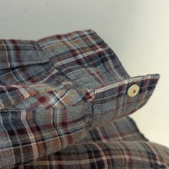 Johnny Was 3J Altivo Scarf Back Plaid Button Shirt - Picture 10 of 16